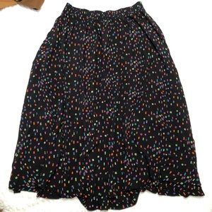 🎁Sharon Anthony Funky Black Plus Size Skirt🎁